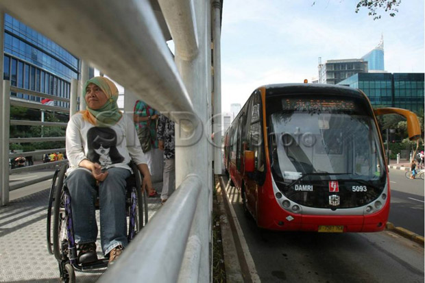 Transjakarta Cares, Layanan Gratis Bagi Penyandang Disabilitas