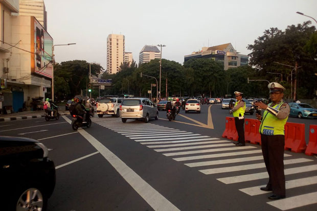 Antisipasi Demo, Jalanan Sekitar Istana Negara Ditutup