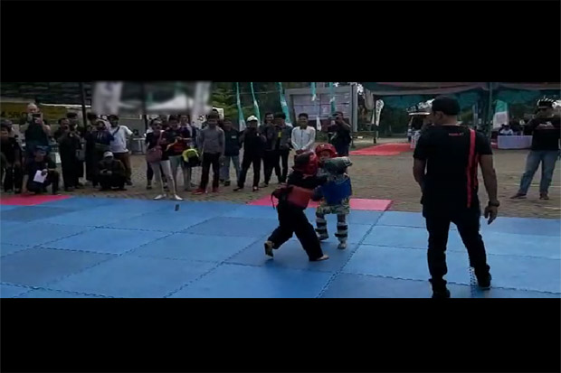 Heboh, Video Lomba Tarung Bebas Anak Usia Dini di Tangerang Selatan