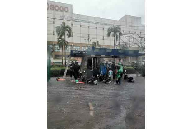 Banjir di Sudirman dan FX Senayan Sudah Surut