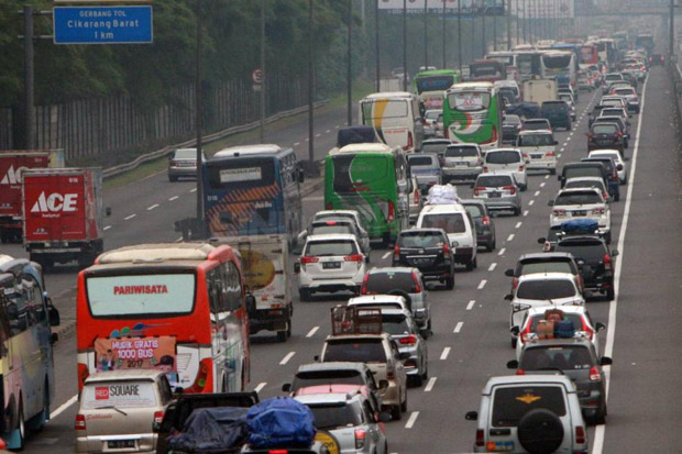 H-5 Libur Tahun Baru, 176 Ribu Kendaraan Tinggalkan Jakarta