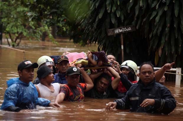 Update, Korban Banjir Jabodetabek Berjumlah 30 Orang