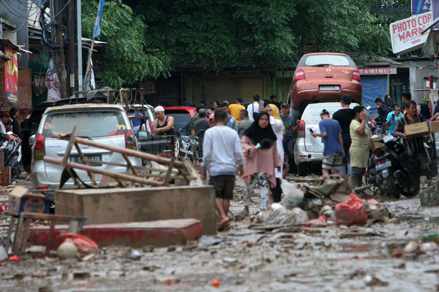 Dua Hari Banjir di Kecamatan Setu Tangsel, Kerugian Ditaksir Rp8,6 M