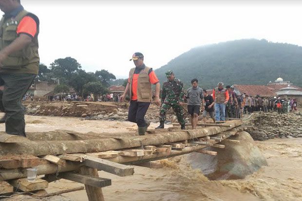 BNPB Mensinyalir Banjir Bandang di Lebak Dipicu Penambangan Ilegal