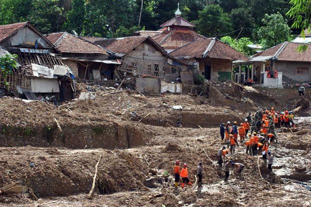 Hari Terakhir Pencarian, 3 Korban Tanah Longsor di Bogor Belum Ditemukan