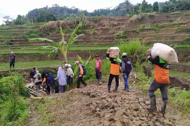 Bantuan ACT Tembus Wilayah Terisolir Longsor di Lebak dan Bogor