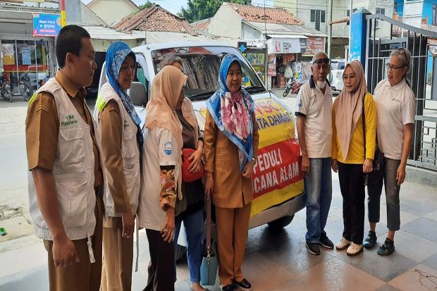 PWSC Cinta Damai Donasi Paket Sembako untuk Korban Bencana di Desa Citaringgul