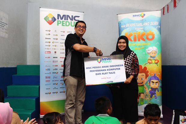 Peduli Anak Indonesia, MNC Peduli Salurkan Bantuan untuk Rumah Autis