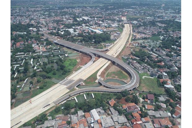 Jalan Tol Serpong-Cinere Ditargetkan Beroperasi Sebelum Lebaran 2020