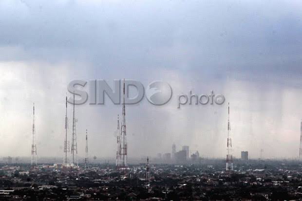 BMKG: Sebagian Wilayah Jakarta Diguyur Hujan