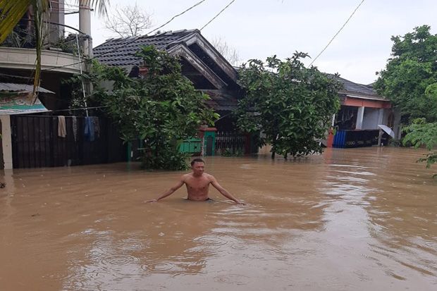 Ribuan Korban Banjir di Kabupaten Tangerang Mulai Kelaparan
