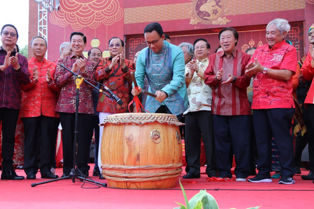 Perayaan Cap Go Meh di Glodok, Anies: Jakarta Rumah bagi Banyak Suku