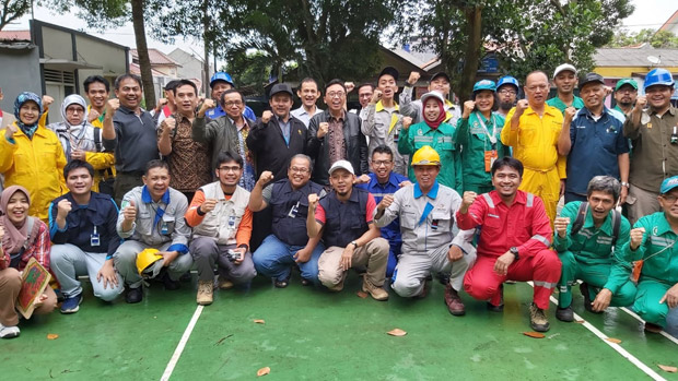 Clean Up Limbah Nuklir Hari ke 7 di Serpong, Kepala Batan Semangati Petugas