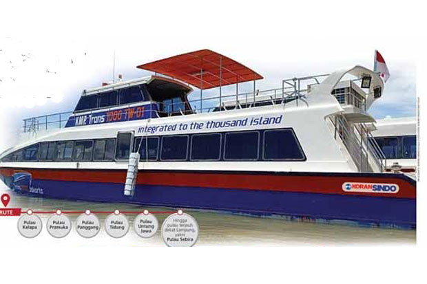 Kapal Trans 1000 Segera Beroperasi, ke Pulau Seribu Makin Nyaman