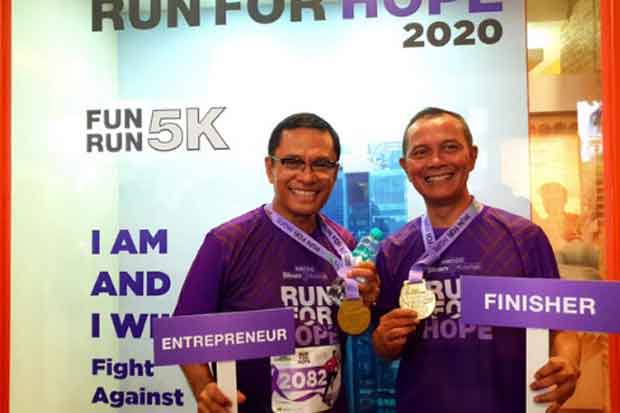 Saleh Husin: Run for Hope 5 KM  Peringati Hari Kanker Sedunia