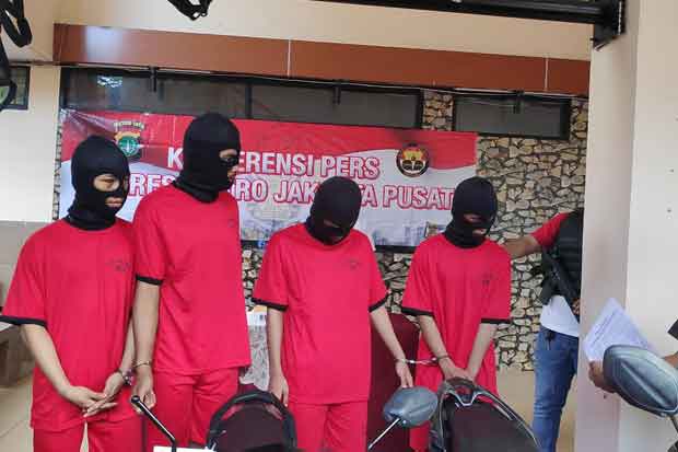 Polisi Ringkus Komplotan Jambret Karyawan Hotel Borobudur