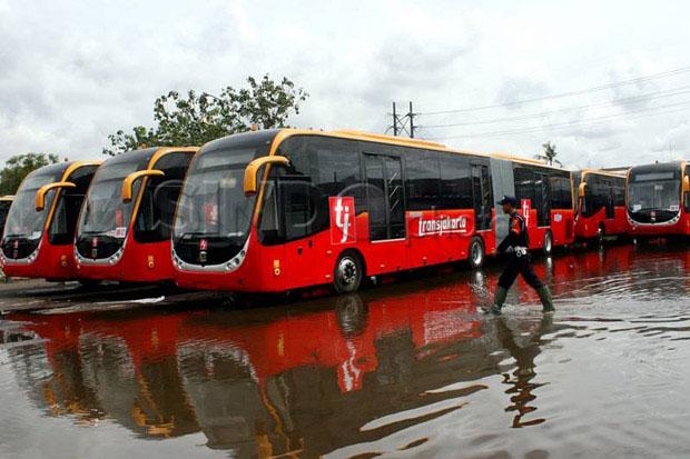 Banjir, Ini Rute Bus Transjakarta yang Dimodifikasi