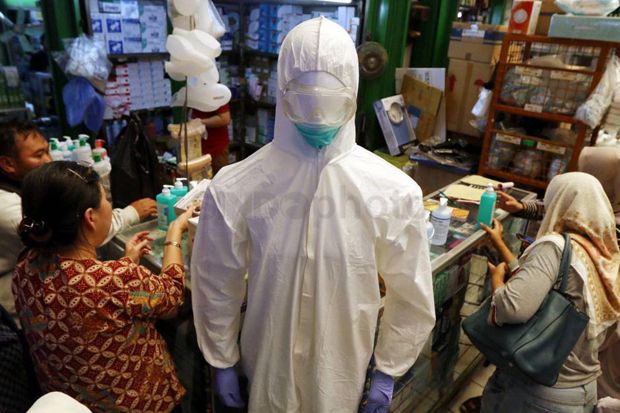 Perumda Pasar Jaya Akan Batasi Pembelian Masker dan Cairan Pembersih Tangan