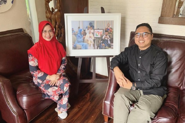 Bacalon Wali Kota Tangsel Fahd Pahdepie dan Siti Nur Azizah Bertemu, Ada Apa?
