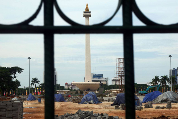 Sisi Selatan Rampung, DKI Siap Lanjutkan Revitalisasi Kawasan Monas