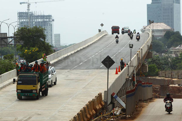 Corona Mewabah, Pembangunan Flyover dan Underpass di Jakarta Berjalan Normal