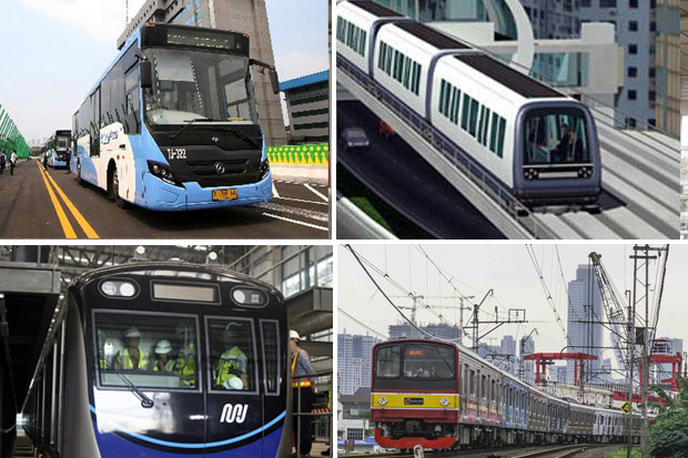 Operasional MRT, Transjakarta, dan LRT Kembali Dibatasi Mulai Senin