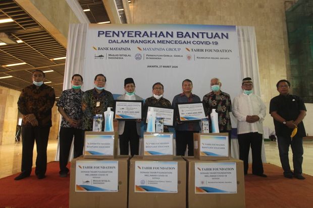 Bantu Tangani Corona, Mayapada Group dan Tahir Foundation Sumbang Rp52 Miliar