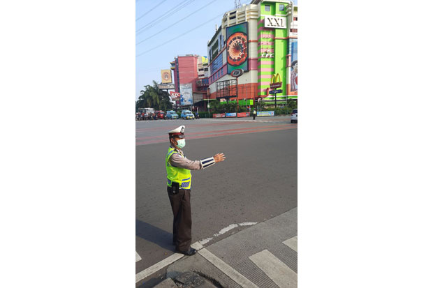 Pagi Ini, Jalan di Jakarta Nampak Normal Tanpa Ada Penutupan