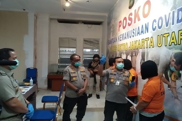 Polres Jakarta Utara Menangkap Tiga Penyebar Hoaks Corona
