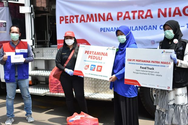 PT Pertamina Patra Niaga Sediakan Makanan Sehat untuk Tenaga Medis RS Pelni
